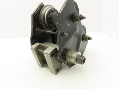 Aro 7702  1/2-Ton 1000Lb Manual Ball Bearing Push Trolley 3-1/4"-5-1/2" Beam