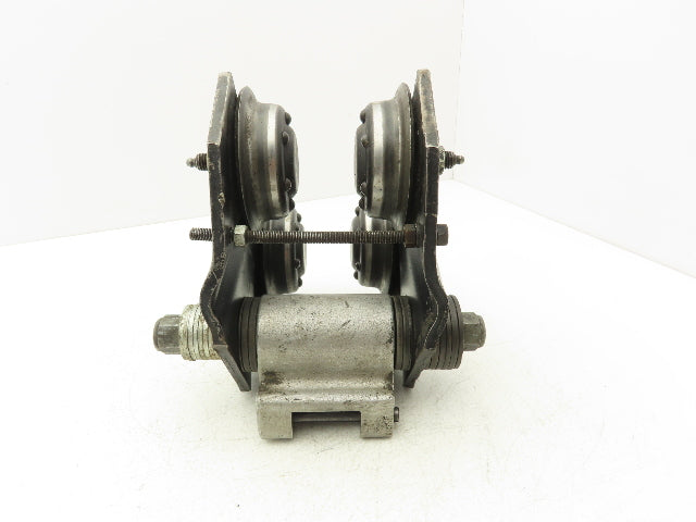 Aro 7702  1/2-Ton 1000Lb Manual Ball Bearing Push Trolley 3-1/4"-5-1/2" Beam