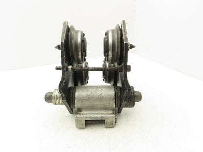 Aro 7702  1/2-Ton 1000Lb Manual Ball Bearing Push Trolley 3-1/4"-5-1/2" Beam
