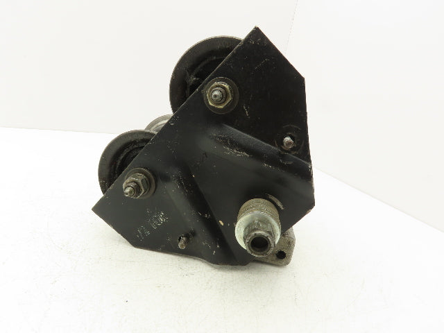 Aro 7702  1/2-Ton 1000Lb Manual Ball Bearing Push Trolley 3-1/4"-5-1/2" Beam