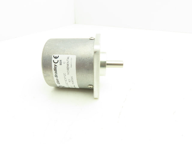 Allen Bradley 845H-SJDZ14CMY2 Ser C Incremental Encoder 500PPR Size 25 3/8"Shaft