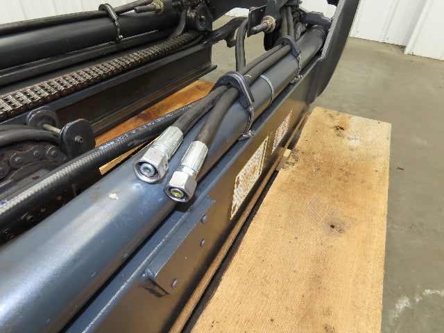 Linde E32CL Forklift Mast Class III 3 Stage 4 Lever 190" Lift 3655 lbs Max