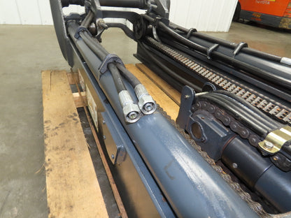 Linde E32CL Forklift Mast Class III 3 Stage 4 Lever 190" Lift 3655 lbs Max