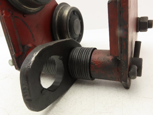 Yale 1-Ton 2000Lb Manual Ball Bearing Push Trolley 2-1/2"-5-1/4" Beam