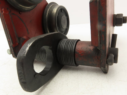 Yale 1-Ton 2000Lb Manual Ball Bearing Push Trolley 2-1/2"-5-1/4" Beam