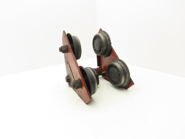 Yale 1-Ton 2000Lb Manual Ball Bearing Push Trolley 2-1/2"-5-1/4" Beam