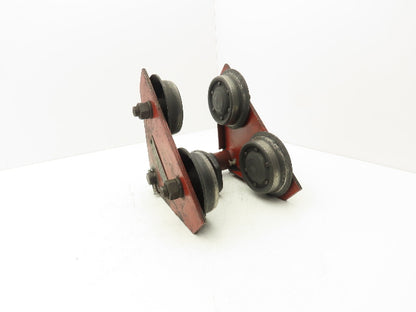 Yale 1-Ton 2000Lb Manual Ball Bearing Push Trolley 2-1/2"-5-1/4" Beam
