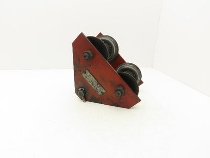 Yale 1-Ton 2000Lb Manual Ball Bearing Push Trolley 2-1/2"-5-1/4" Beam