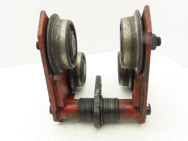Yale 1-Ton 2000Lb Manual Ball Bearing Push Trolley 2-1/2"-5-1/4" Beam