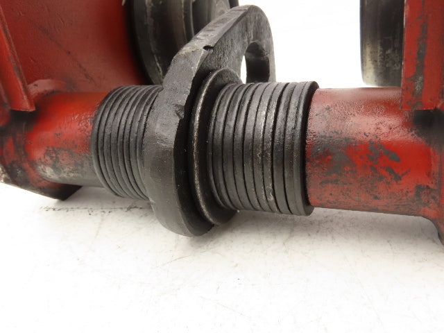 Yale 1-Ton 2000Lb Manual Ball Bearing Push Trolley 2-1/2"-5-1/4" Beam
