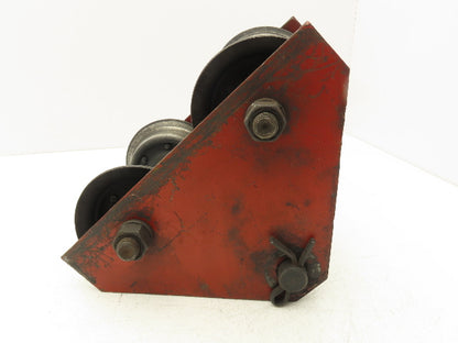 Yale 1-Ton 2000Lb Manual Ball Bearing Push Trolley 2-1/2"-5-1/4" Beam