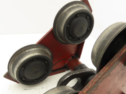 Yale 1-Ton 2000Lb Manual Ball Bearing Push Trolley 2-1/2"-5-1/4" Beam
