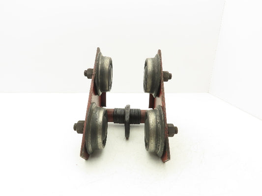 Yale 1-Ton 2000Lb Manual Ball Bearing Push Trolley 2-1/2"-5-1/4" Beam
