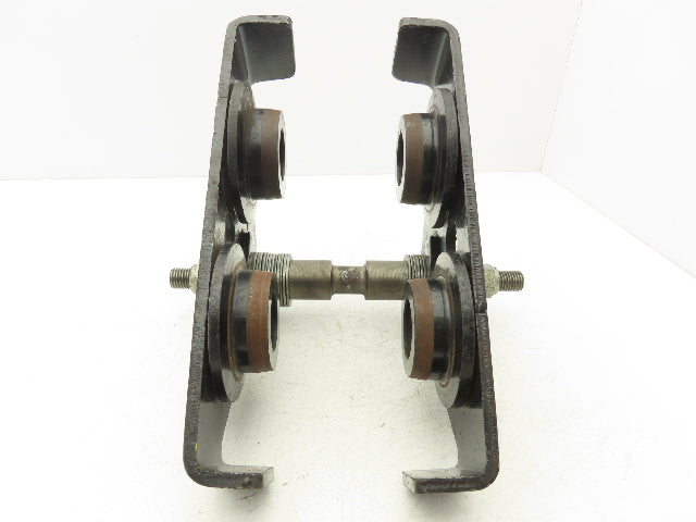 Ingersoll Rand PT010 1-Ton 2000Lb Manual Plain Push Trolley 3"-8" Beam
