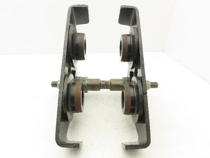 Ingersoll Rand PT010 1-Ton 2000Lb Manual Plain Push Trolley 3"-8" Beam