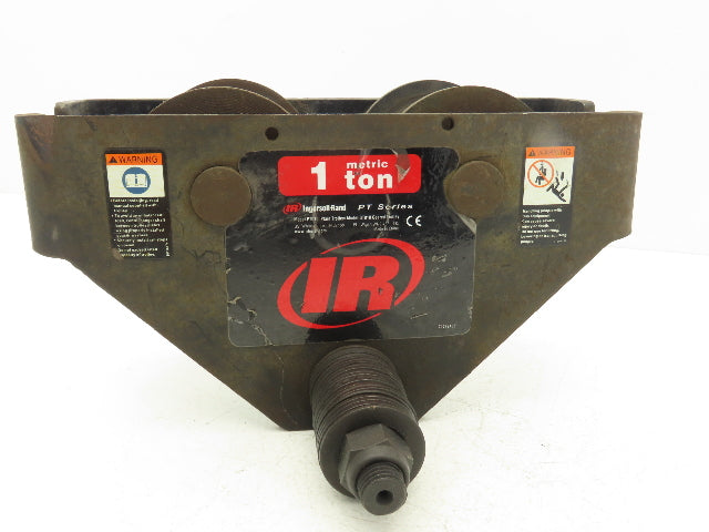 Ingersoll Rand PT010 1-Ton 2000Lb Manual Plain Push Trolley 3"-8" Beam