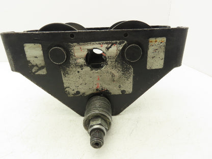 Ingersoll Rand PT010 1-Ton 2000Lb Manual Plain Push Trolley 3"-8" Beam