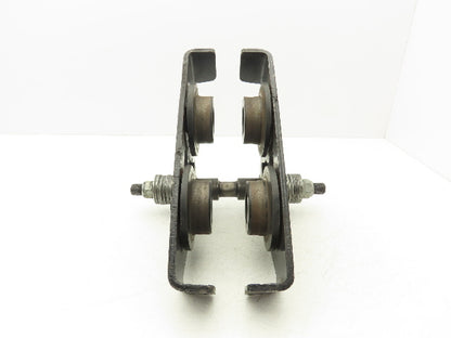 Ingersoll Rand PT010 1-Ton 2000Lb Manual Plain Push Trolley 3"-8" Beam
