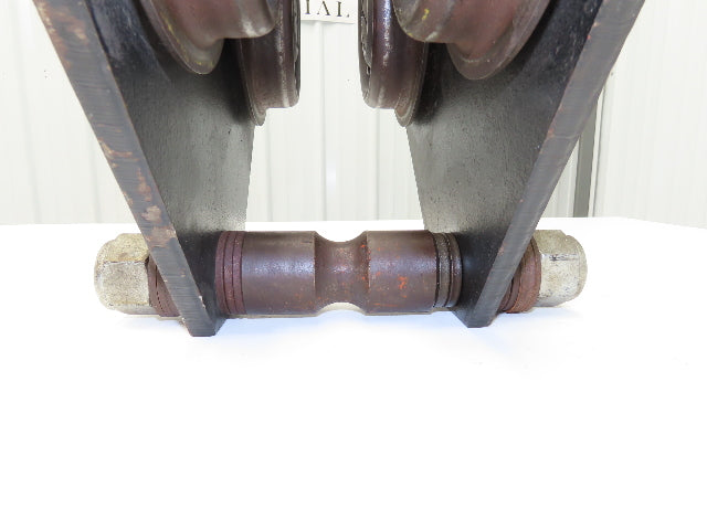 CM Glider 2-Ton 4000Lb Manual Ball Bearing Push Trolley 2"-5" Beam