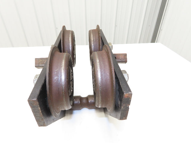 CM Glider 2-Ton 4000Lb Manual Ball Bearing Push Trolley 2"-5" Beam