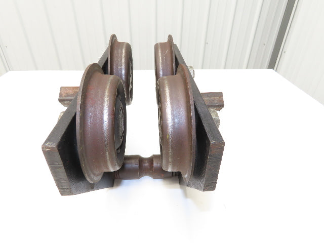 CM Glider 2-Ton 4000Lb Manual Ball Bearing Push Trolley 2"-5" Beam