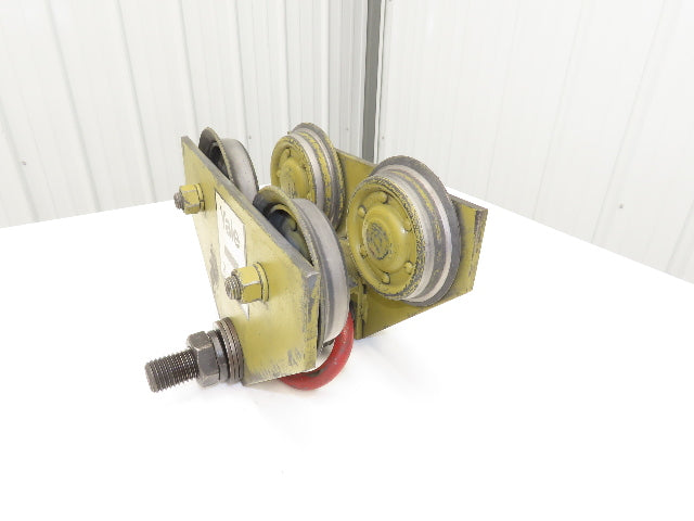 Yale FWA 2-Ton 4000Lb Manual Ball Bearing Push Trolley 2.5"-7" Beam