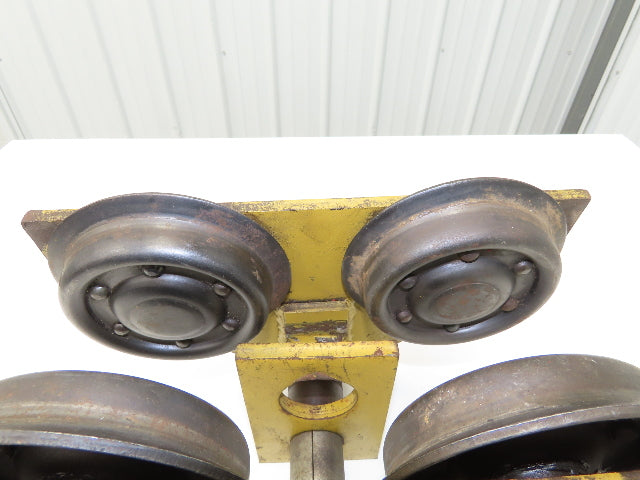 Yale FWA 2-Ton 4000Lb Manual Ball Bearing Push Trolley 2.5"-7" Beam