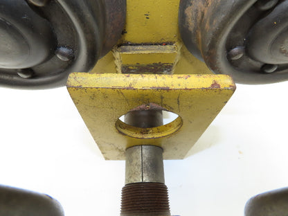 Yale FWA 2-Ton 4000Lb Manual Ball Bearing Push Trolley 2.5"-7" Beam