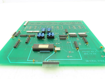 Universal Dynamics PCB-031 REV B Printed Circuit Control Board PCB w/Display