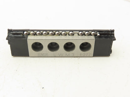 IKO LWM3M1 E077 Miniature Linear Way Ball Type Slide Module 5.5mm Ball Lot of 5