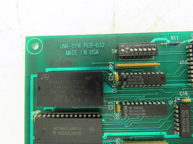 Universal Dynamics UNA DYN PCB-032 Integrated Circuit Board PCB w/LED Indicators