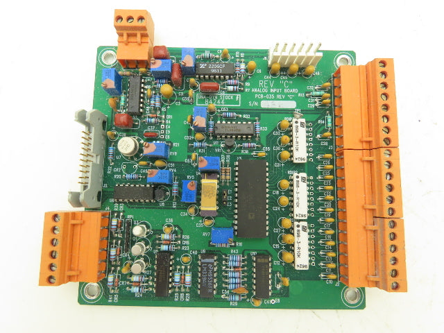 Universal Dynamics 84244 PCB-035 Rev C Analog Input Integrated Circuit Board PCB