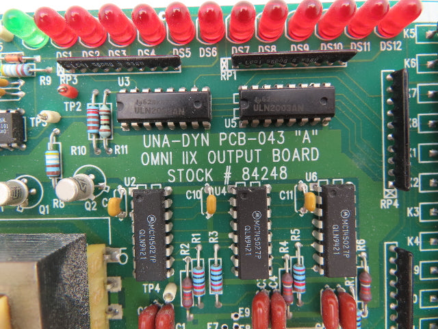 Universal Dynamics 84248 PCB-043 Rev A Omni IIX Output Integrated Circuit Board