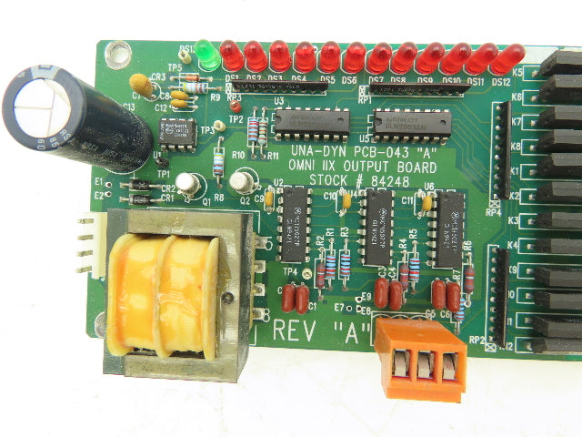 Universal Dynamics 84248 PCB-043 Rev A Omni IIX Output Integrated Circuit Board