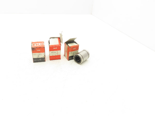 LMB 122026N Open Linear Bushing .75" Shaft Dia x 1.25" OD 1.625 Length Lot of 3