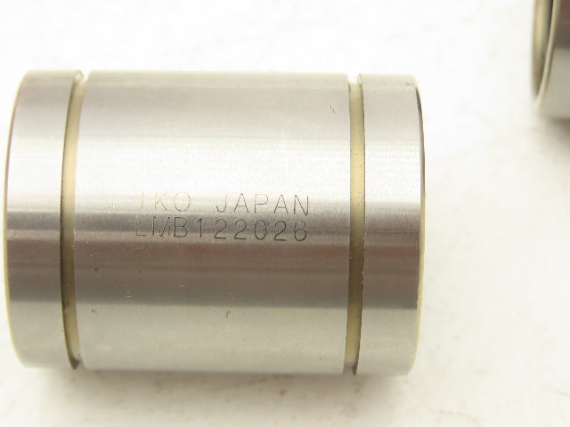 LMB 122026N Open Linear Bushing .75" Shaft Dia x 1.25" OD 1.625 Length Lot of 3