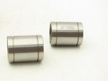 LMB 122026N Open Linear Bushing .75" Shaft Dia x 1.25" OD 1.625 Length Lot of 3