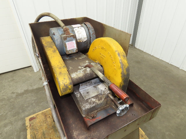 Everett Model 10 Cut Off Abrasive Metal Saw 10" Blade 3Hp 3450 RPM 230/460V