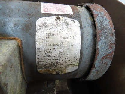 Everett Model 10 Cut Off Abrasive Metal Saw 10" Blade 3Hp 3450 RPM 230/460V