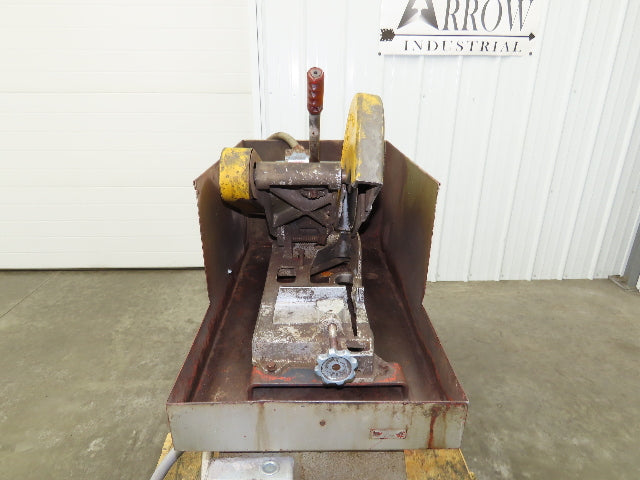 Everett Model 10 Cut Off Abrasive Metal Saw 10" Blade 3Hp 3450 RPM 230/460V