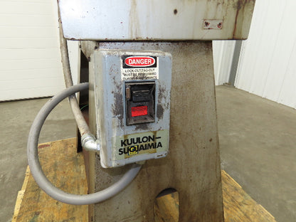 Everett Model 10 Cut Off Abrasive Metal Saw 10" Blade 3Hp 3450 RPM 230/460V