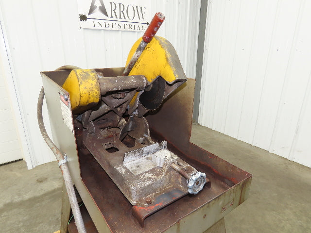 Everett Model 10 Cut Off Abrasive Metal Saw 10" Blade 3Hp 3450 RPM 230/460V