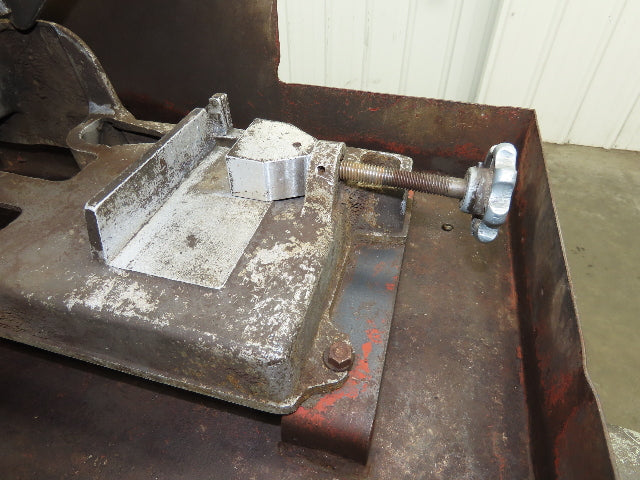 Everett Model 10 Cut Off Abrasive Metal Saw 10" Blade 3Hp 3450 RPM 230/460V