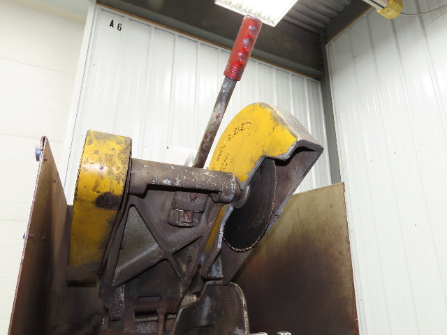 Everett Model 10 Cut Off Abrasive Metal Saw 10" Blade 3Hp 3450 RPM 230/460V