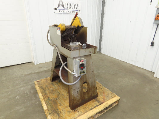 Everett Model 10 Cut Off Abrasive Metal Saw 10" Blade 3Hp 3450 RPM 230/460V