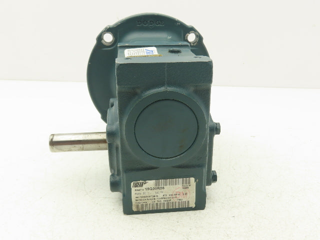 Dodge Tigear-2 15Q30R56 Worm Gearbox 30:1 Reducer 58rpm .5Hp 56C RH Shaft