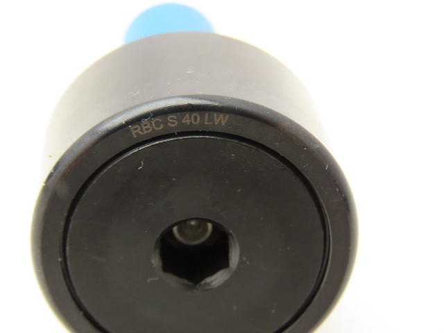 RBC S40LW Flat Cam Follower 1.25" Roller Dia x .75" Width .5" Stud Lot of 6