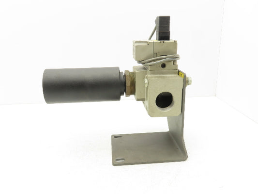 SMC VP3185V-143DB1-N Pneumatic Solenoid Valve 3-Port 1-1/2"Rc 115VAC 2-Pos NC
