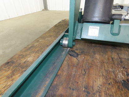 Southworth LS6-36 Hydraulic Lift Table 5000Lb 36" Travel 48"x48" Swivel Top 3Ph