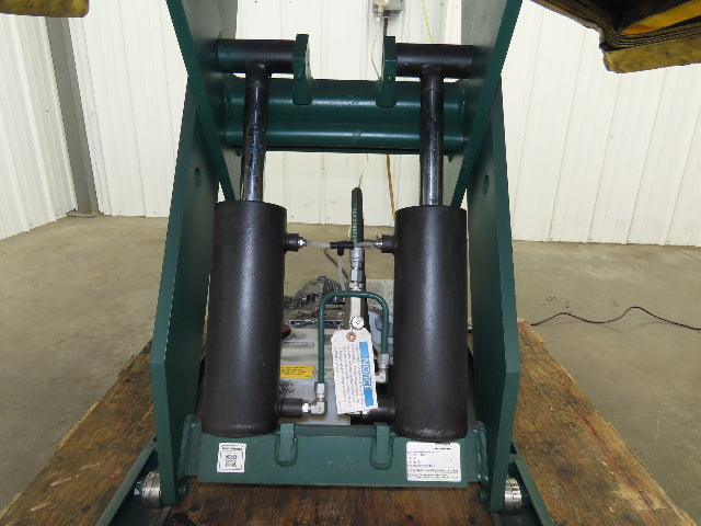 Southworth LS6-36 Hydraulic Lift Table 5000Lb 36" Travel 48"x48" Swivel Top 3Ph
